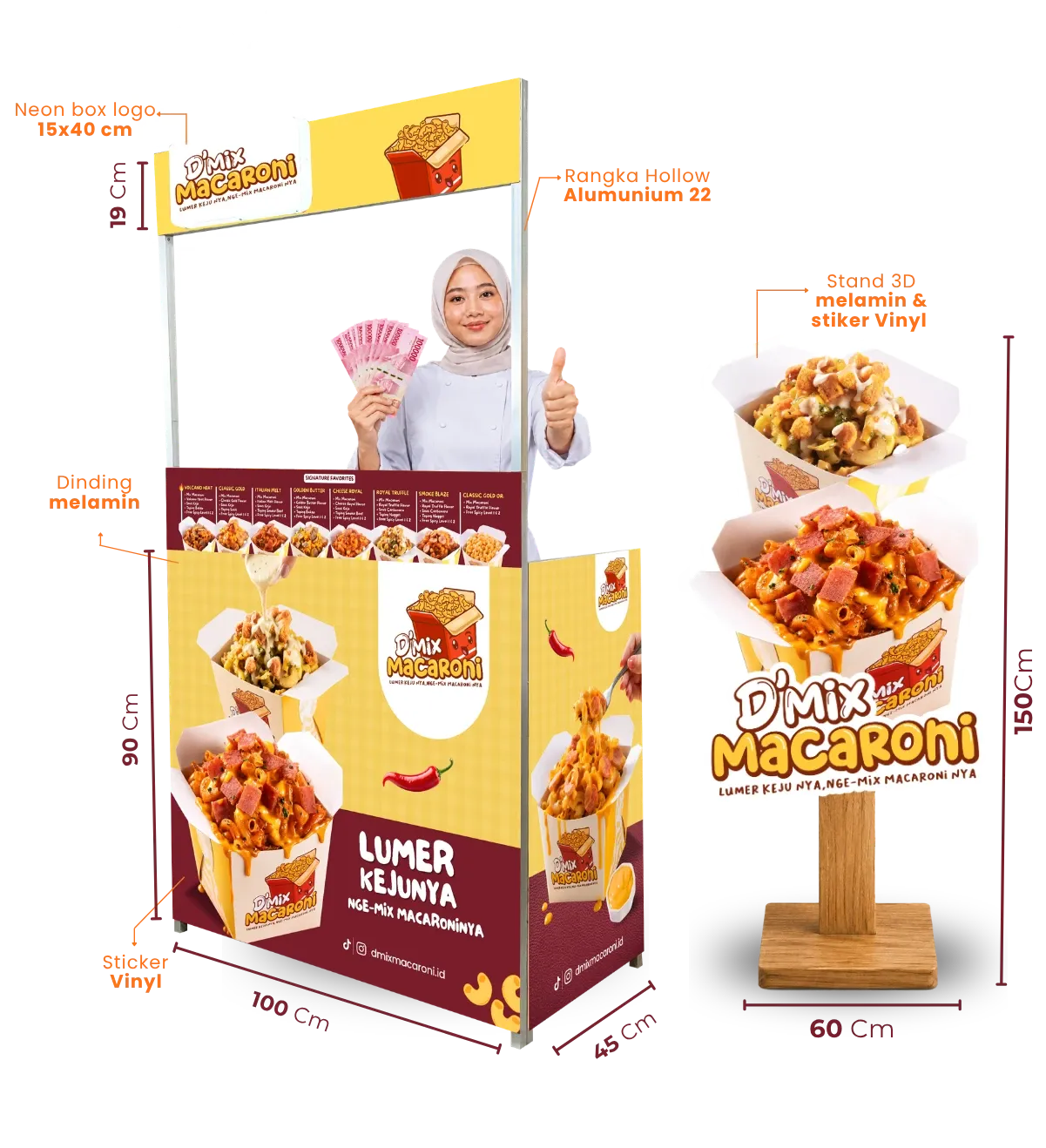 Paket Gold D'Mix Macaroni