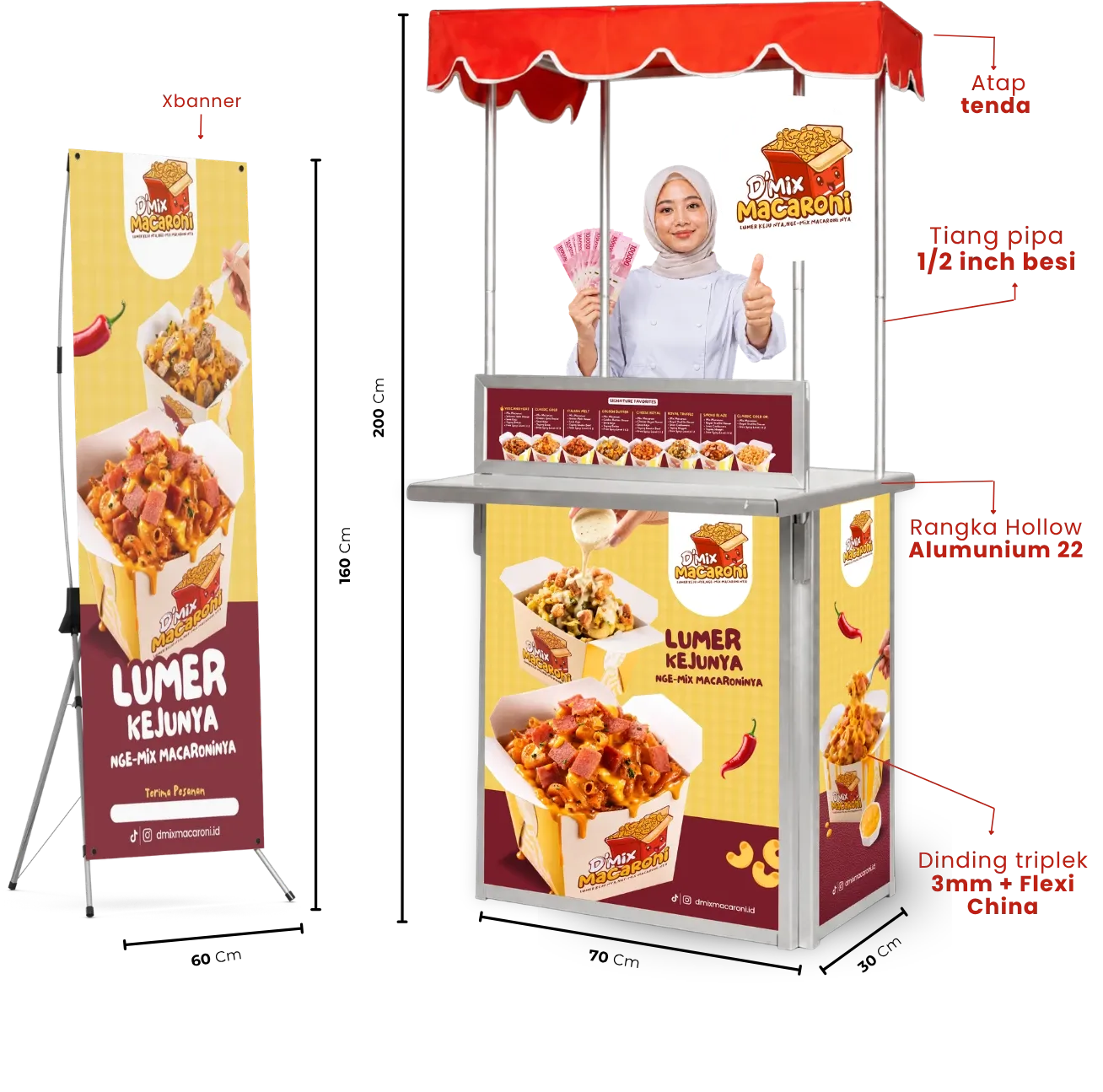 Booth Kemitraan Silver